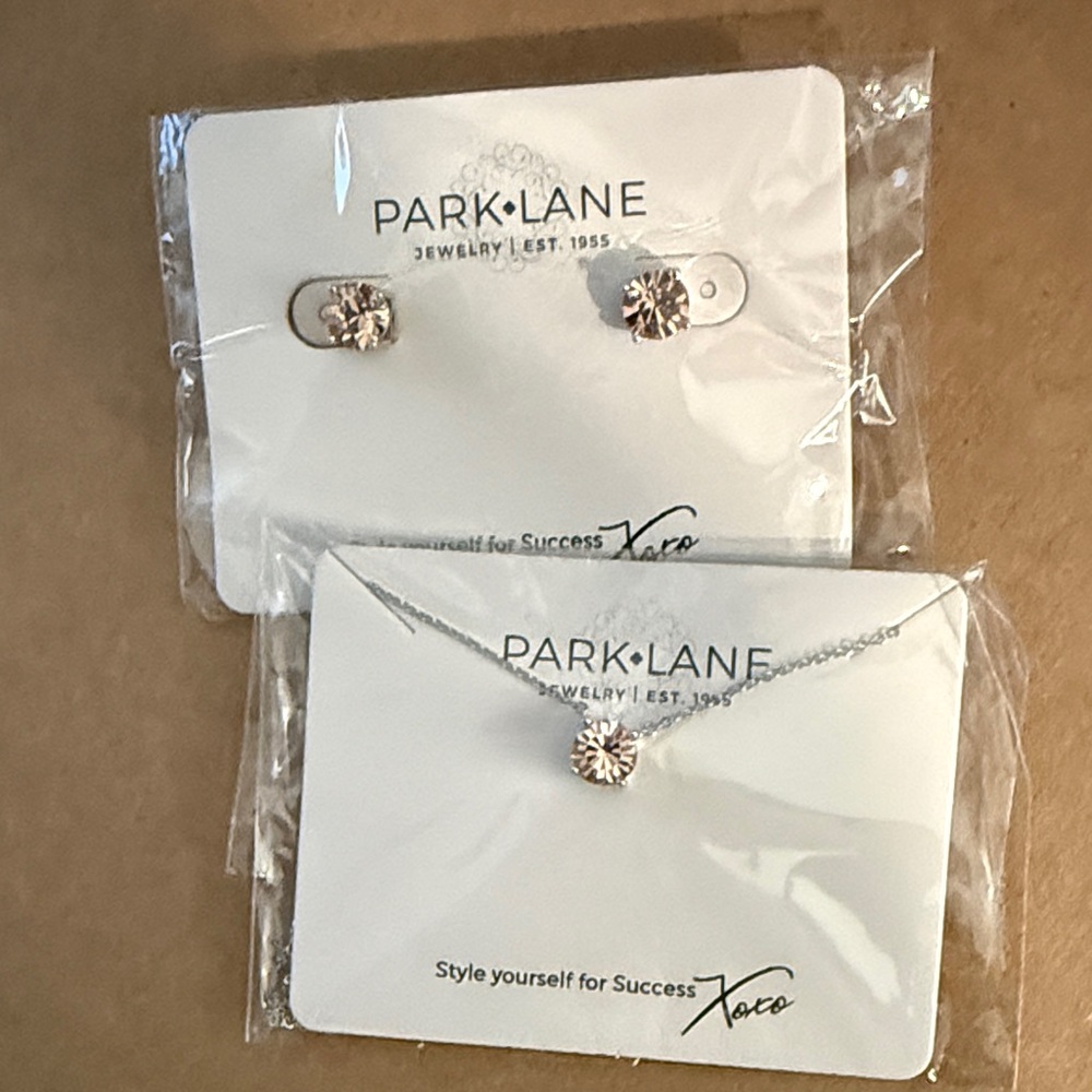 Park Lane Elegant Silver Jewelry Set